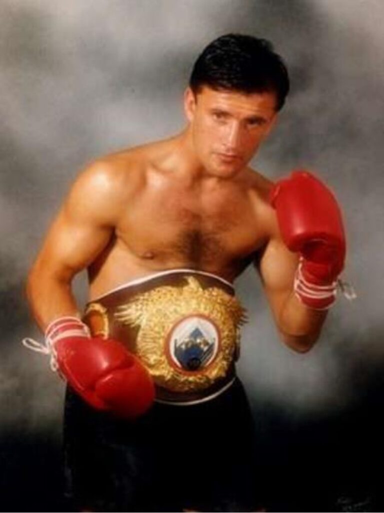 Maurizio Stecca campione mondiale di boxe